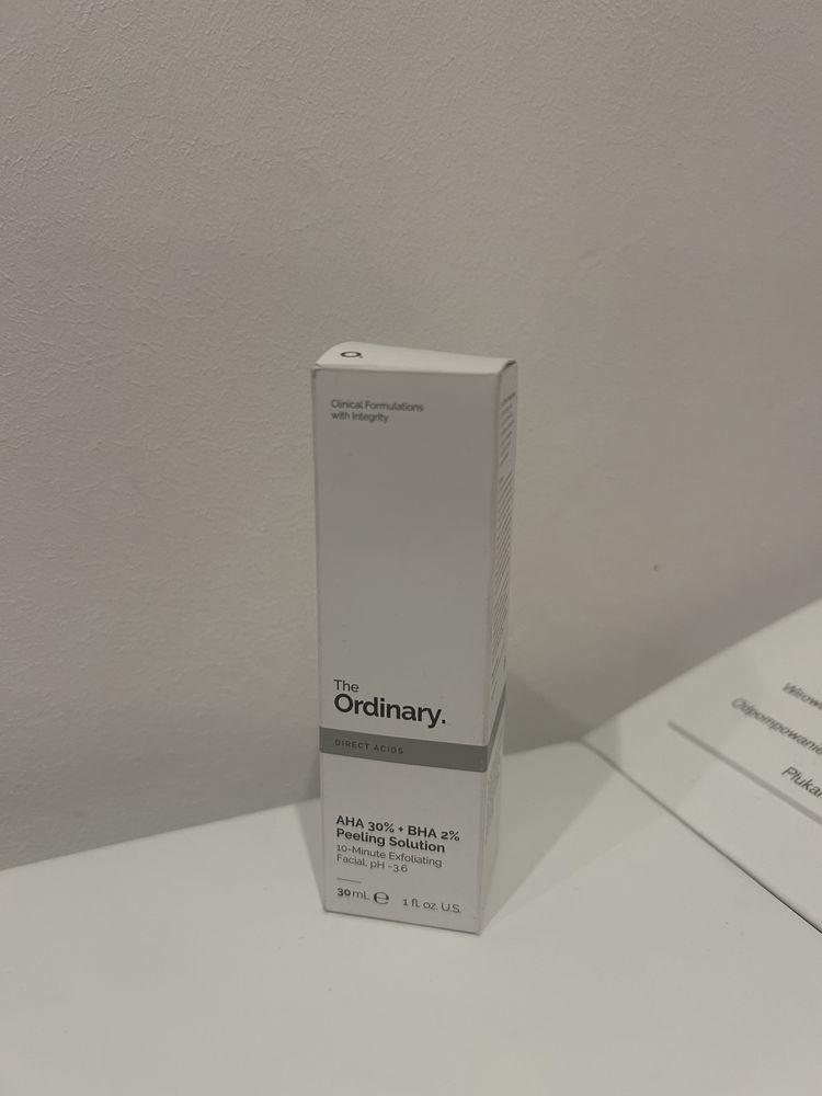 The ordinary krwawy peeling