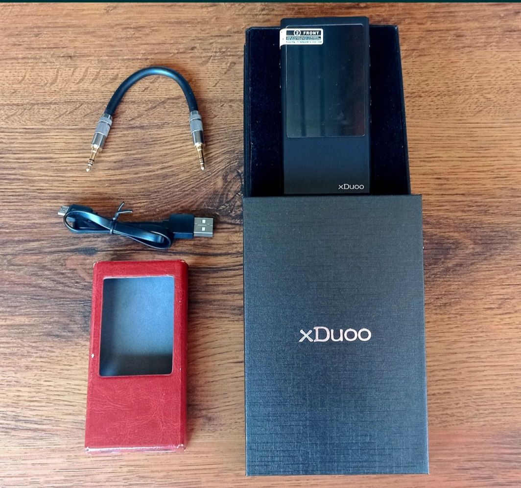 Hi-Fi Аудіоплеєр xDuoo x20 Black + карта пам'яті Samsung 256GB