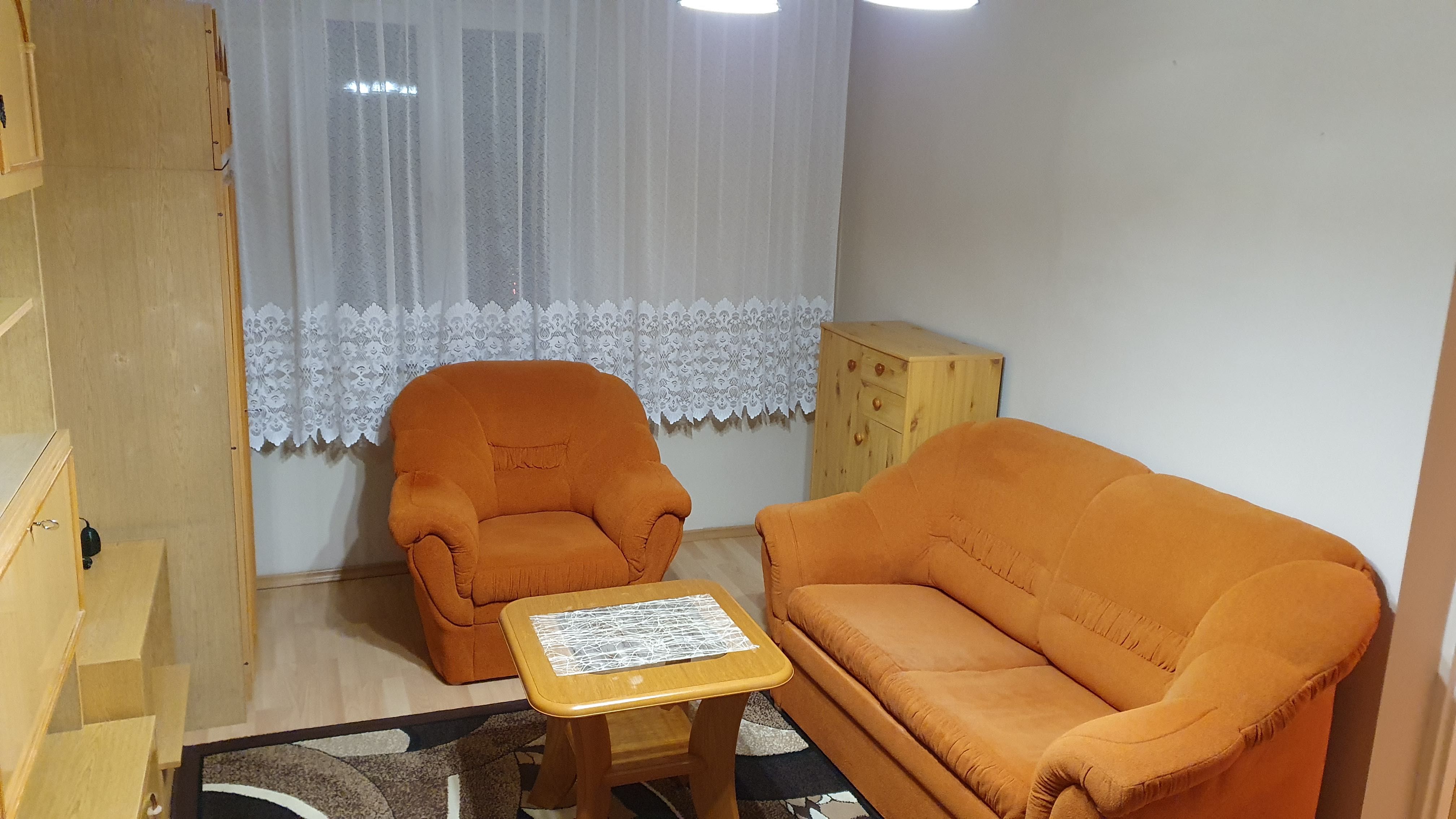 Przestronne mieszkanie 32m Sępopol wyposazone do aranzacji