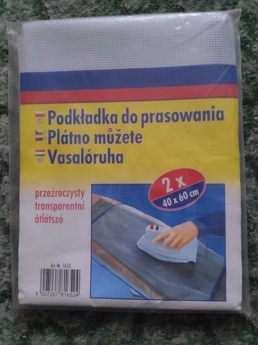 Podkładka do prasowania komplet 2 sztuki