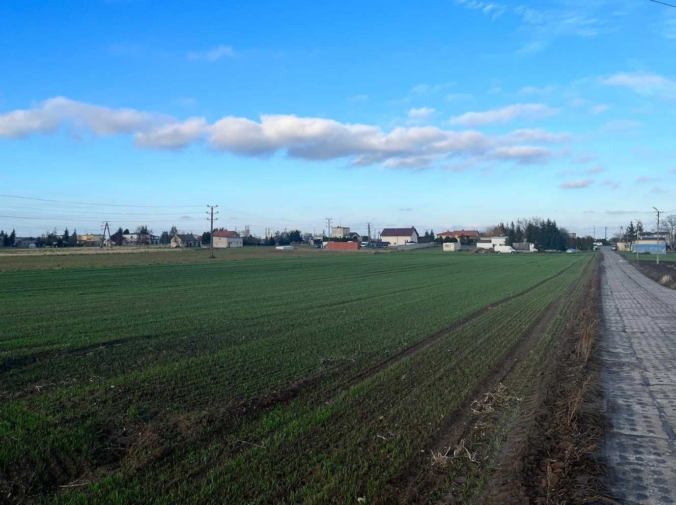 Działka budowlana z warunkami zabudowy Unisław ul. Toruńska