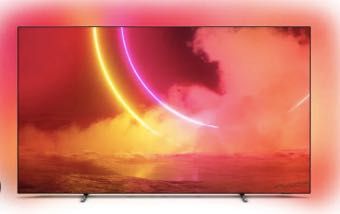 OLED Philips 65OLED805 4K Android 120hz ambilight x3 smart wi-fi