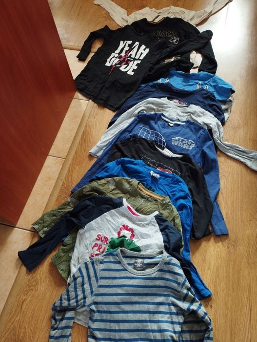 Paka 15 bluzek z długim rękawem