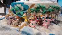 zestaw lps littlest pet shop petshop littlestpetshop krowa kiwi panda