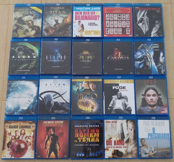 Conjunto de Blurays - Parte 1