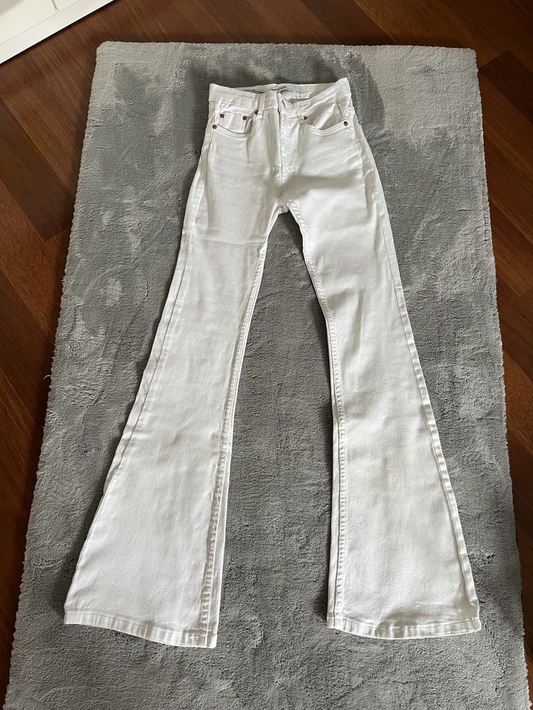 Mega paka spodnie dżinsy dla dziewczynki Bershka r.32 r.152/158