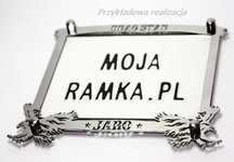 Ramka motocyklowa NAPIS Chopper do tablic moto - Akcesoria motocyklowe