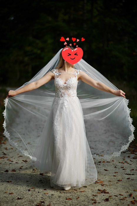 Piękna suknia ślubna