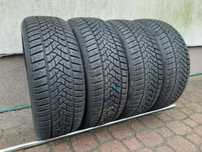 4x Opony zimowe 205/55R16 Dunlop WinterSport 5/ 2020r / 9mm Jak Nowe