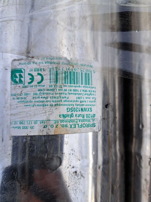 Kolanka regulowane 120mm rury 115mm 110mm 150mm daszki różne