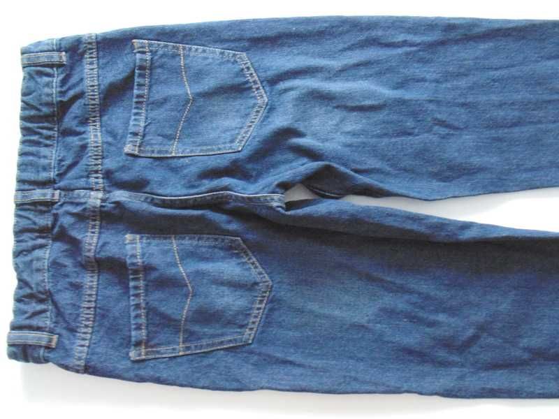 F&F spodnie jeans z przetarciami 13-14 lat pas 74 cm