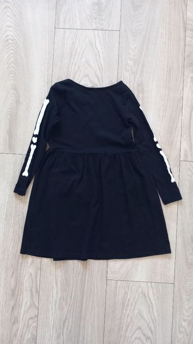 Halloween sukienka H&M przebranie strój dziewczynka 6-8 lat