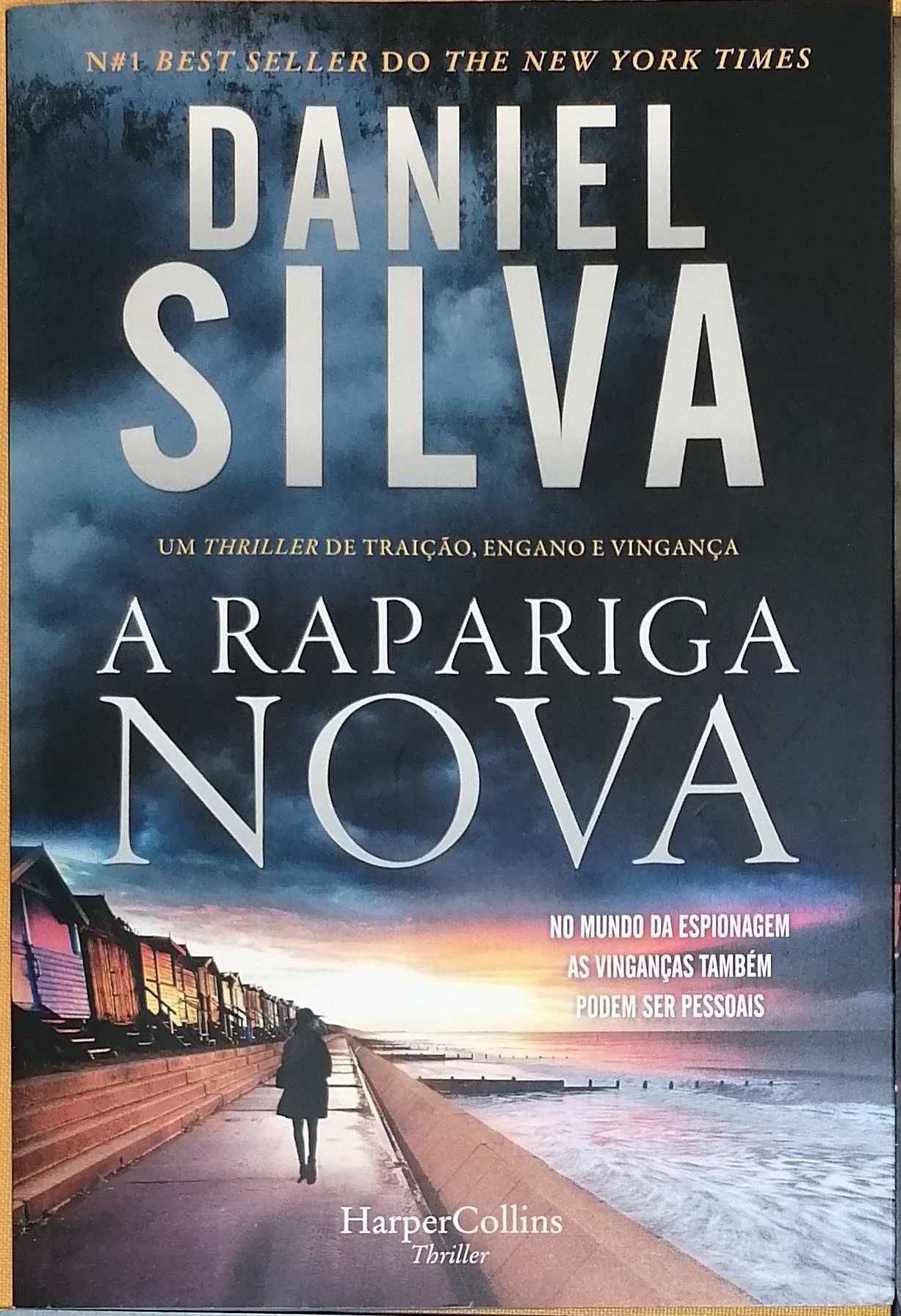 Livros de Daniel Silva, como novos e sem danos.