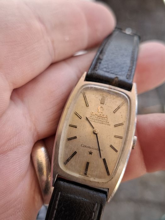 Relógio omega conxelleixon automático caixa aco bracelete ouriginal