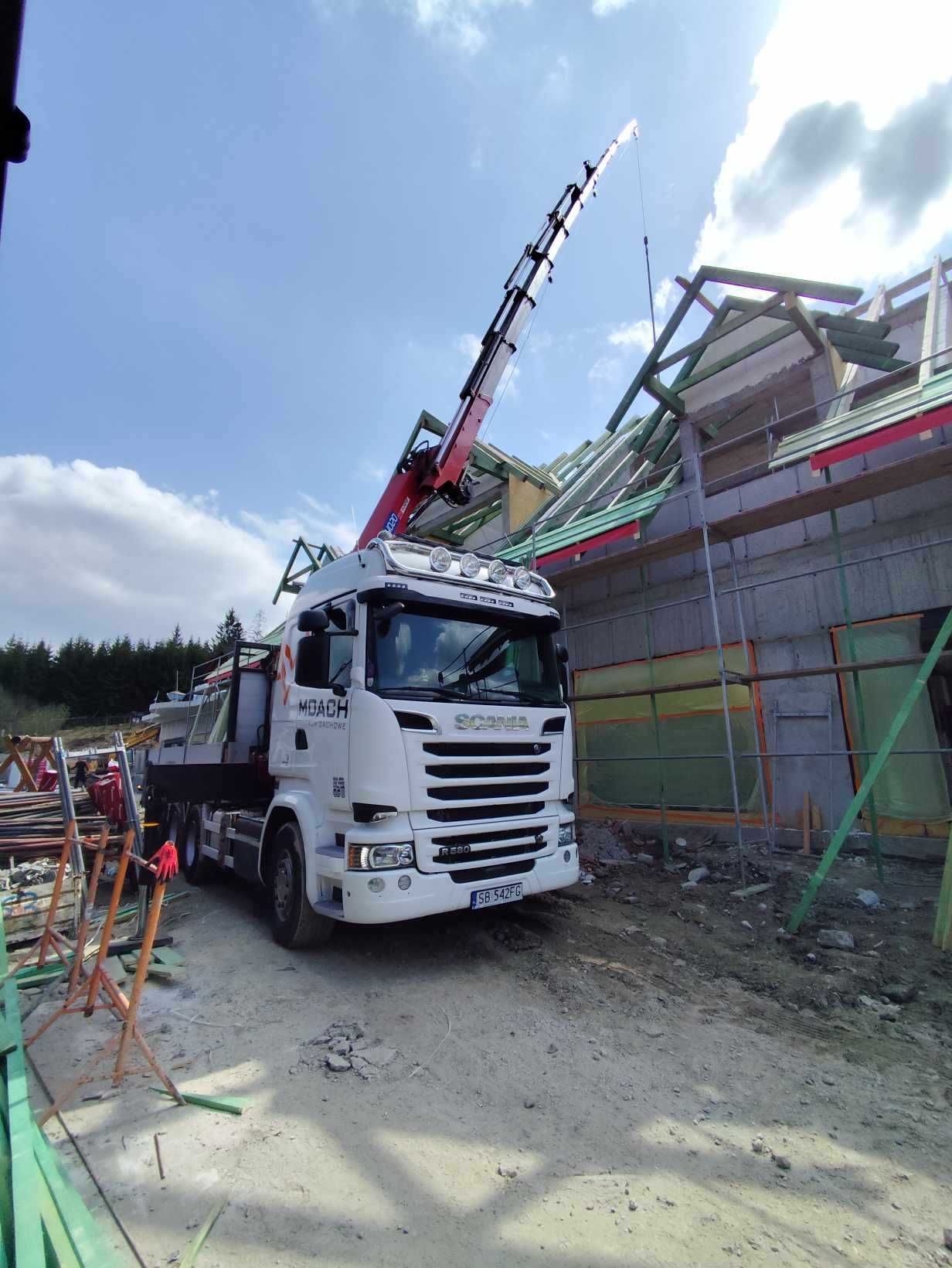 Usługi HDS do 35M i 15T udźwigu! Transport DŹWIG