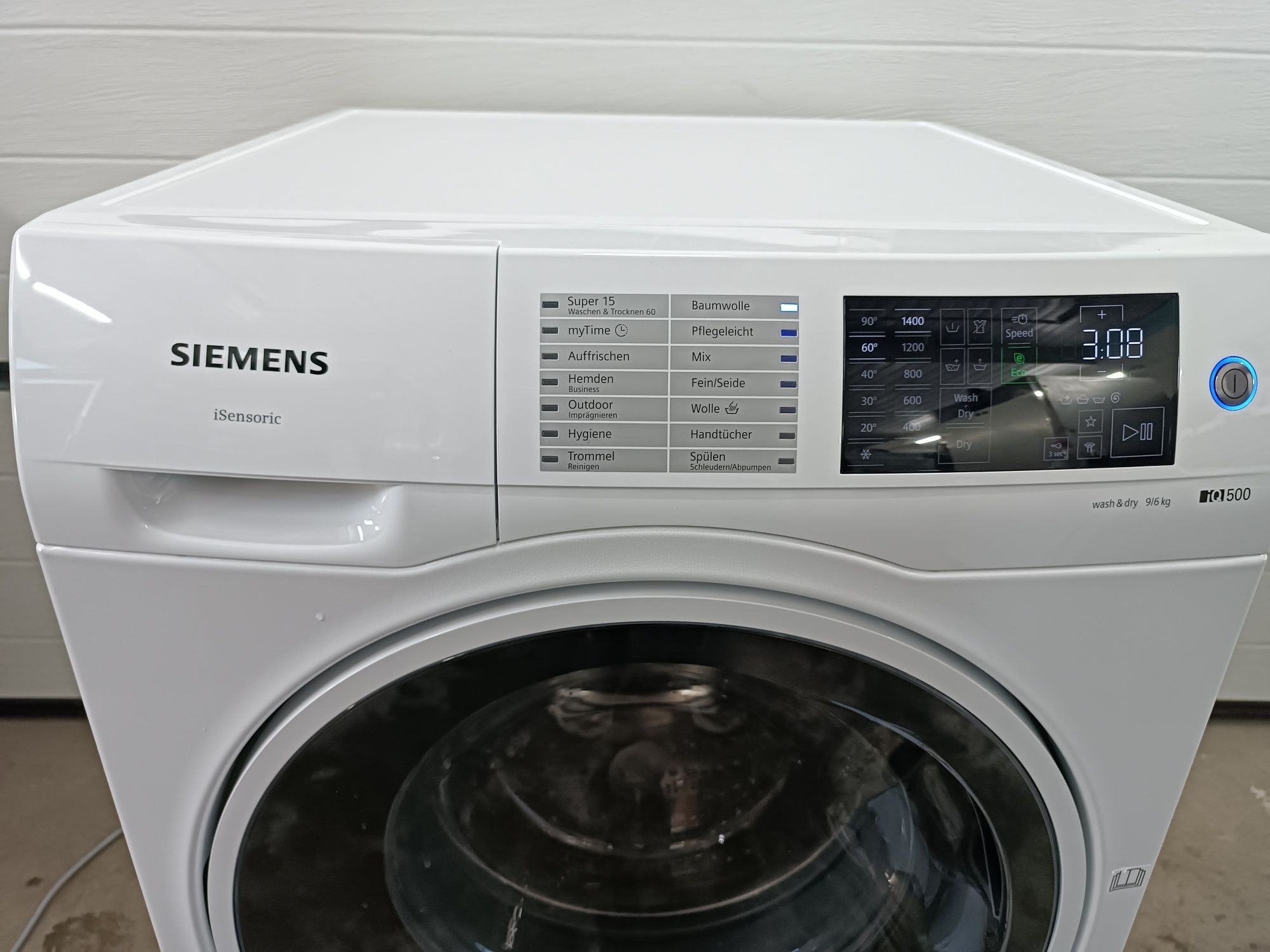 Прально-сушильна машина Siemens IQ500/Wash&dry 8/6Kg