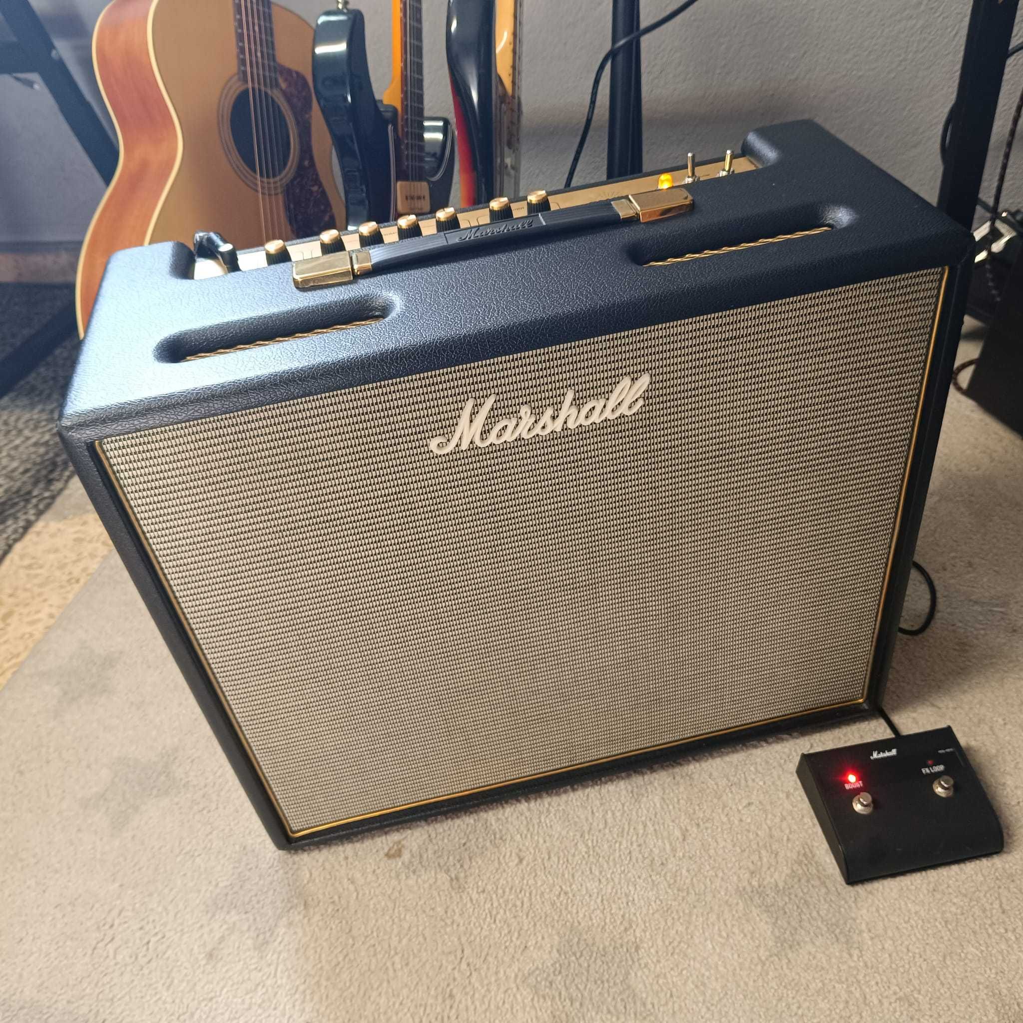Amplificador Válvulas Marshall Origin 50C (50W) com Footswitch