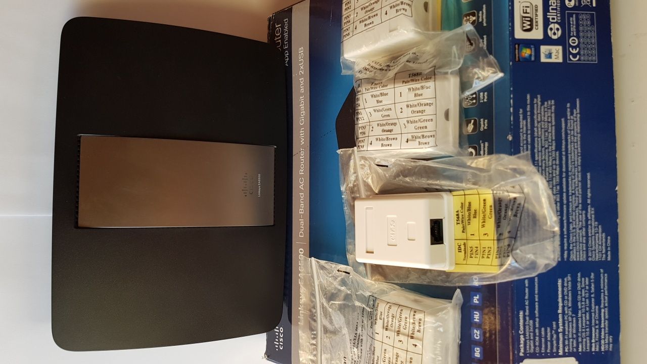 Router Linksys EA6500 CISCO AC+ 4 gniazdka - jak NOWY, asus, tp-link