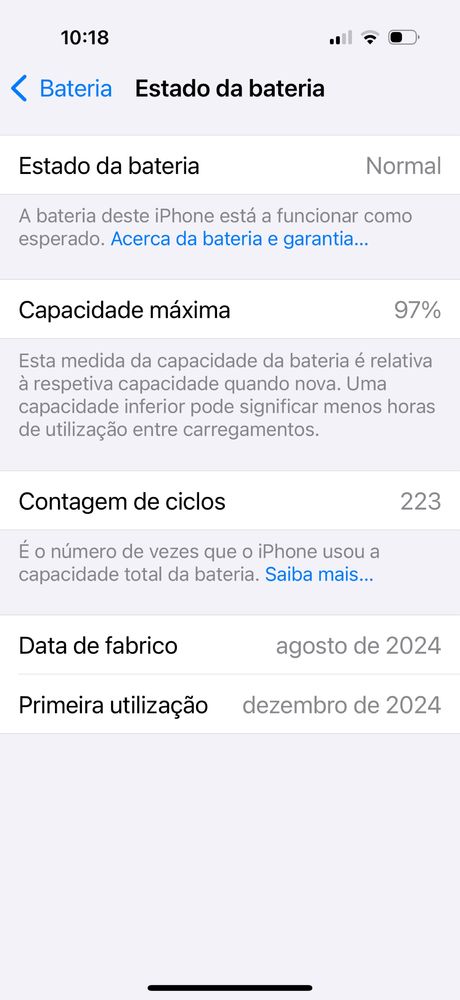 Iphone 16 pro impecável