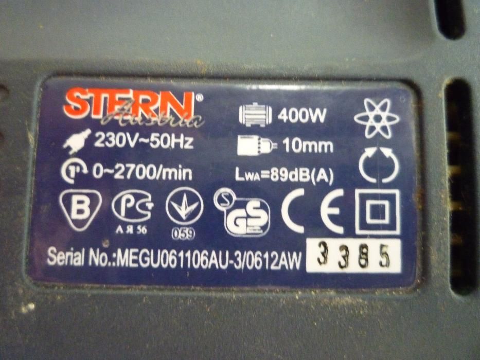 Дрель Stern Austria HD10VKL