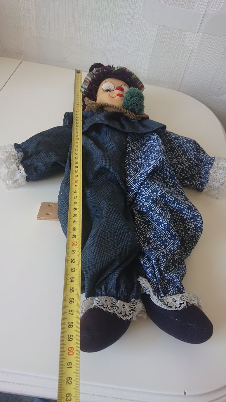 Винтажный керамический клоун из Германии 60см