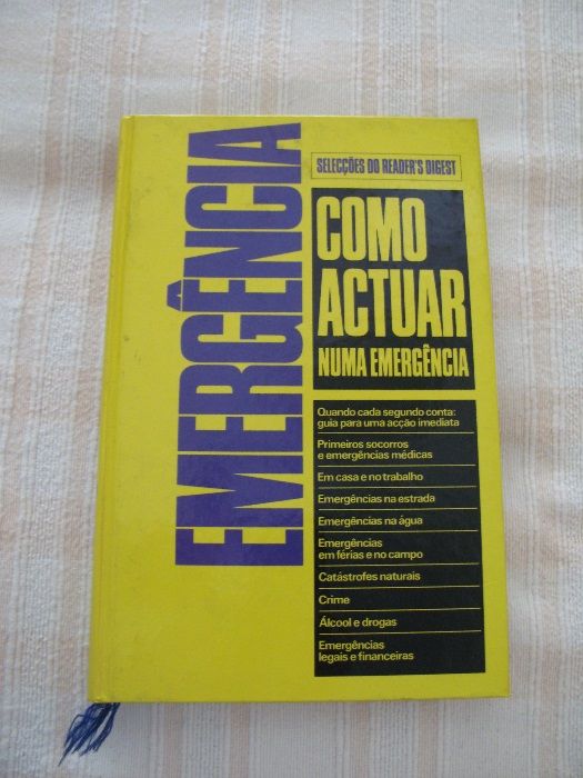 Livro “Como actuar numa emergência”