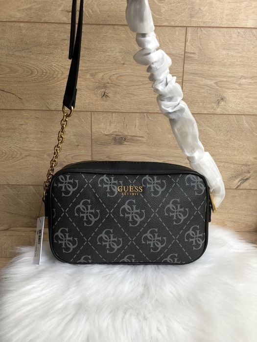 Сумка guess berta чорна