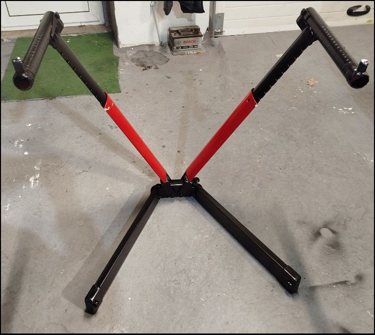 Suporte de teclado tipo V