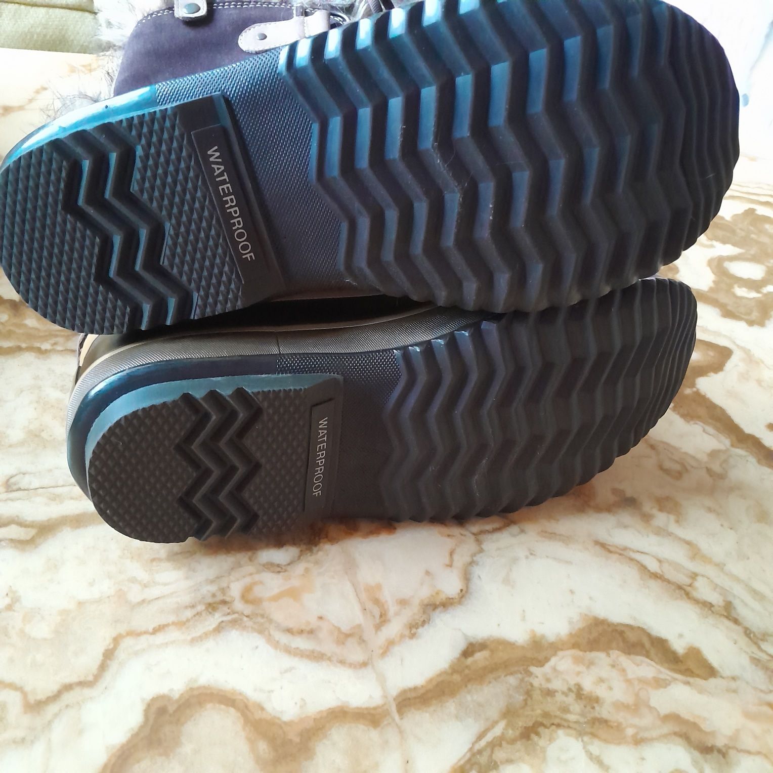 SOREL gore tex  GERMANY женские зимние кожаные сапоги 37-38р ботинки