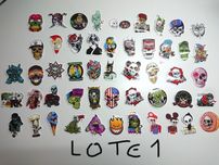 Lotes de 50 autocolantes varios temas