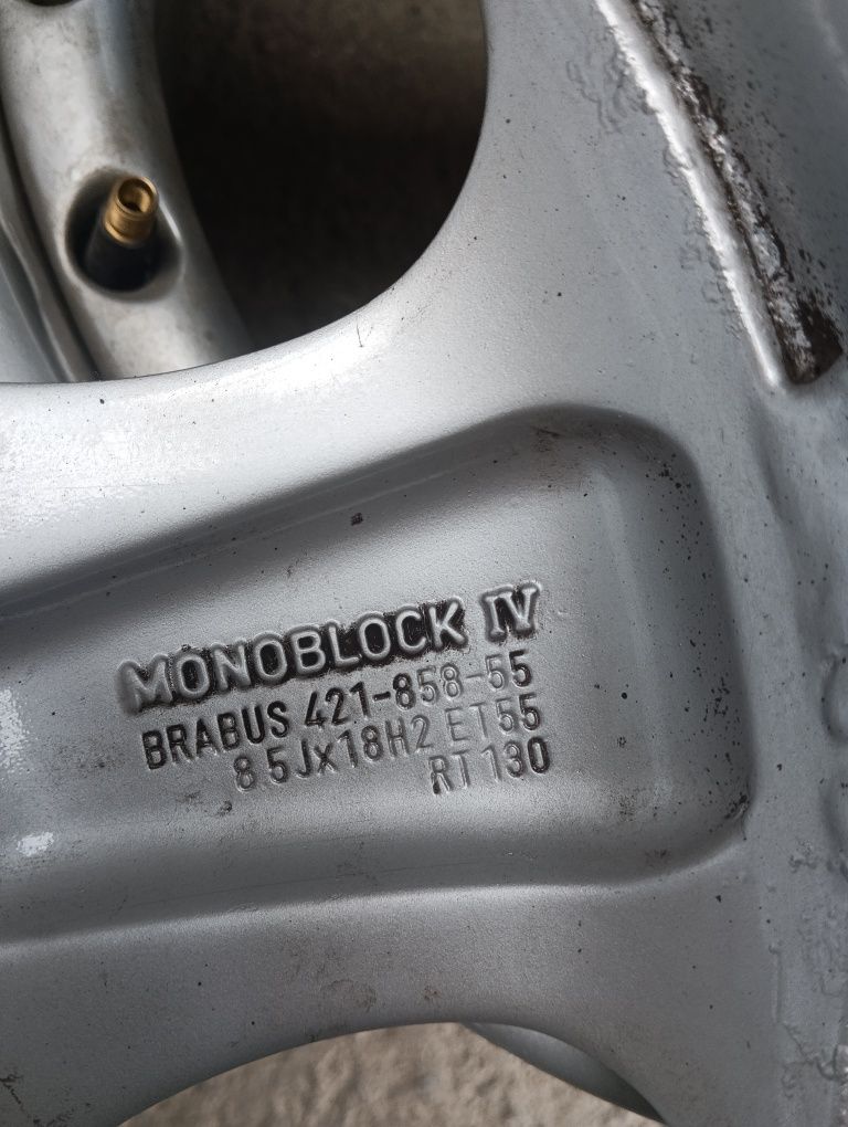 Диски R18  5x130 8,5Jx18 ET55  BRABUS BBS MONOBLOCK 4