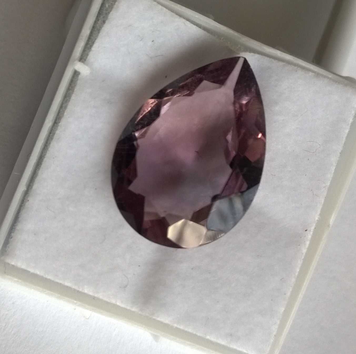 Ametyst  19.9 Ct  - do pierścionka ,  zawieszki   21x13mm