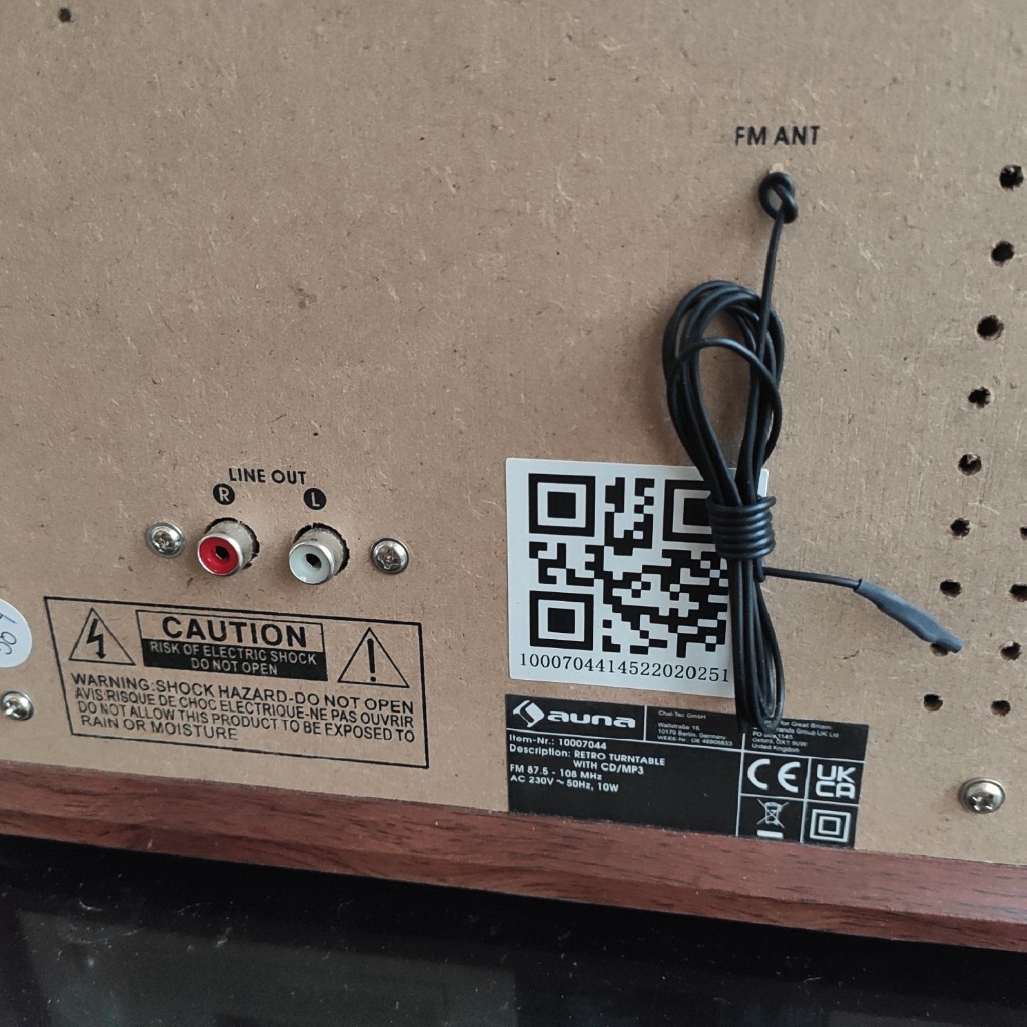 Проигрыватель винила Auna NR-620