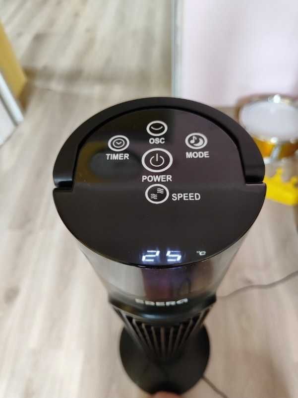 Wentylator kolumnowy PYRO 85 z pilotem i wyświetlaczem LED