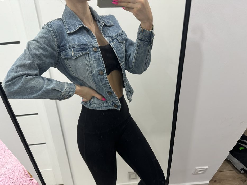 Kurtka katana jeansowa