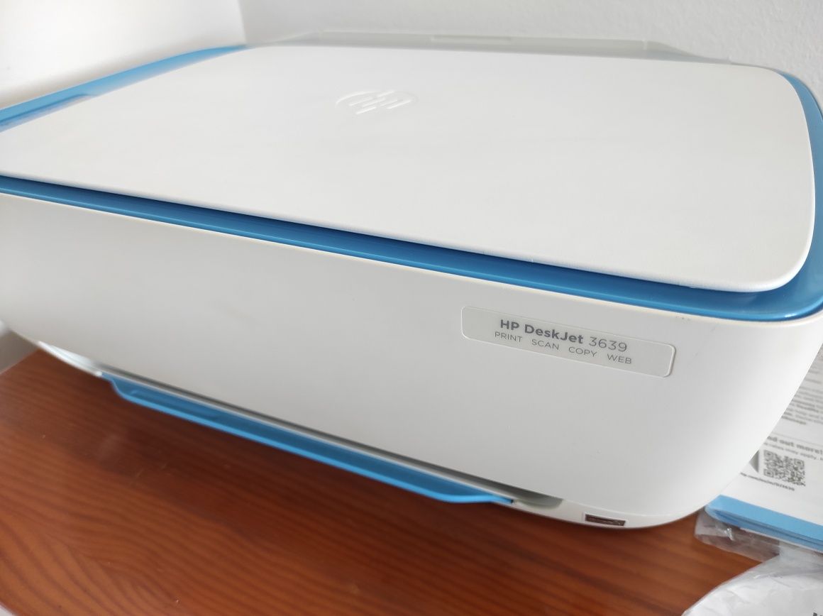 Impressora HP Deskjet 3639 Wireless All in One