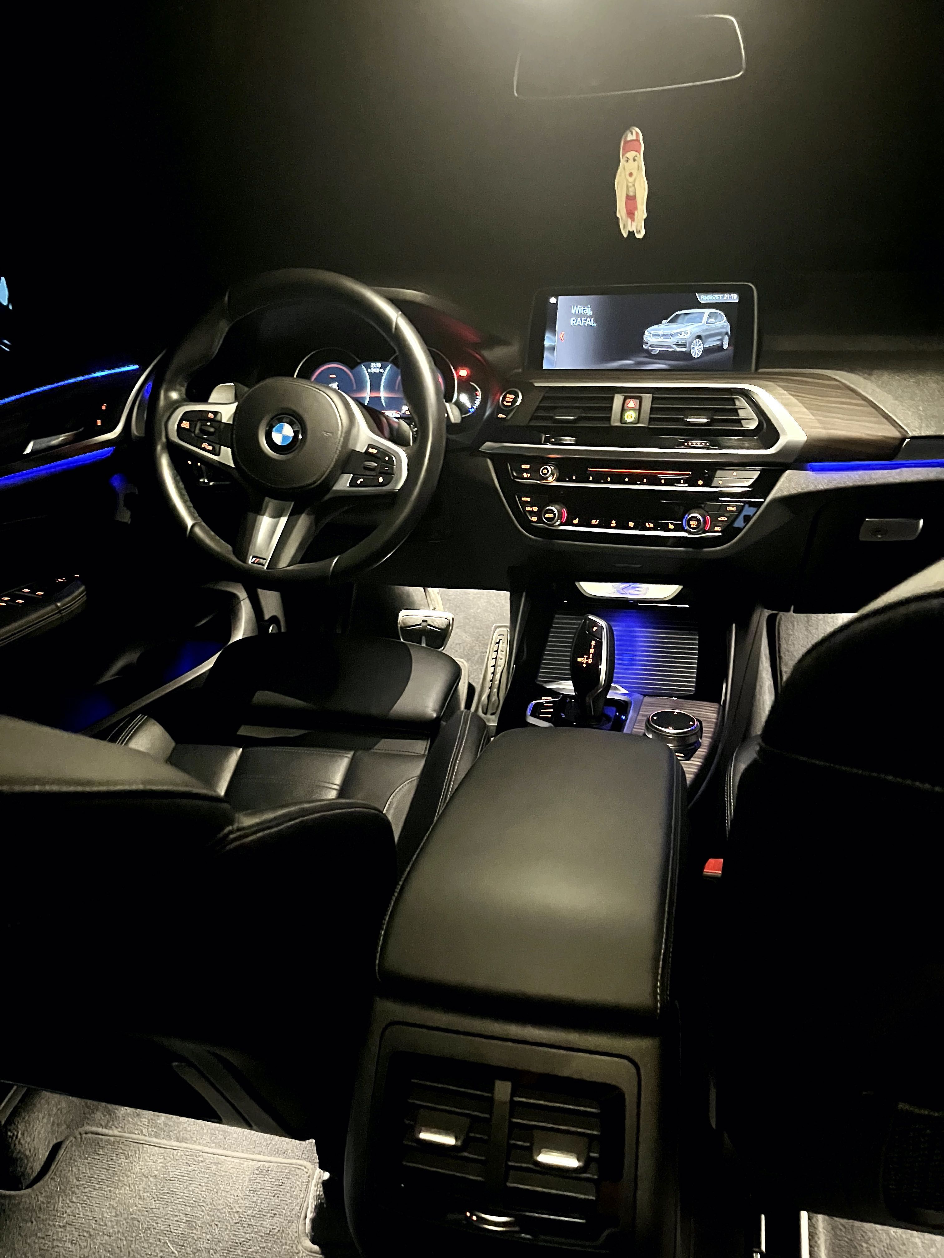 Auto pojazd samochód do ślubu BMW X3 M Pakiet biały
