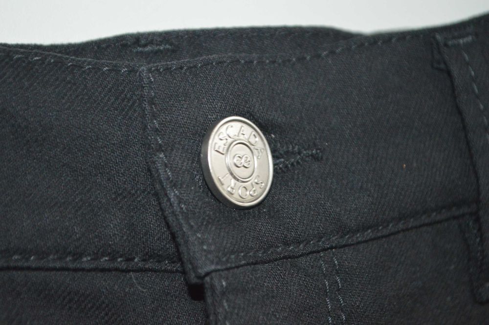 Escada Sport luksusowa spódnica S czarna bawełna minimalizm premium