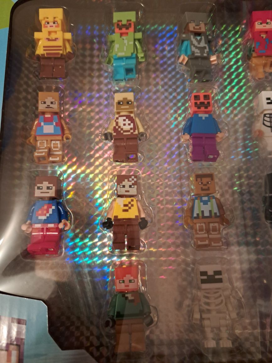 Minecraft mega wielki zestaw figurek z gry