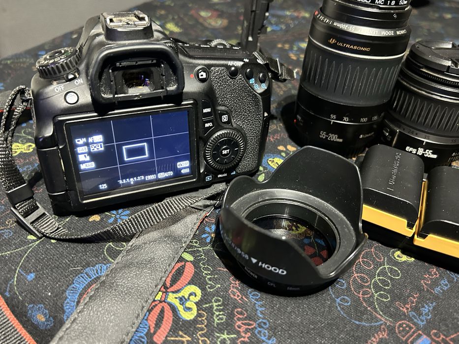 Canon 60D tudo incluido