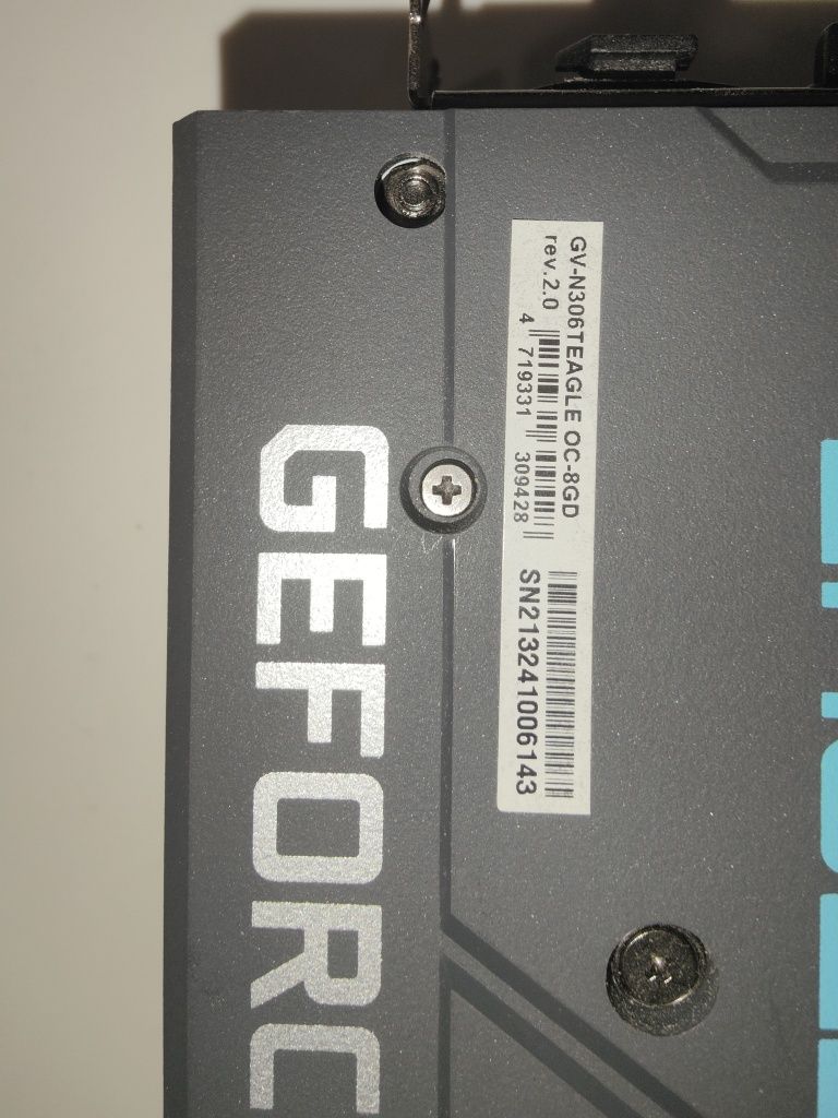 Gigabyte RTX 3060TI Eagl OC Gwarancja