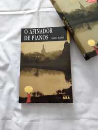 Livro "O Afinador de Pianos" de Daniel Mason