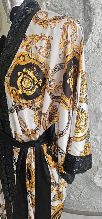 VERSACE luksusowy szlafrok roz uniwersalny