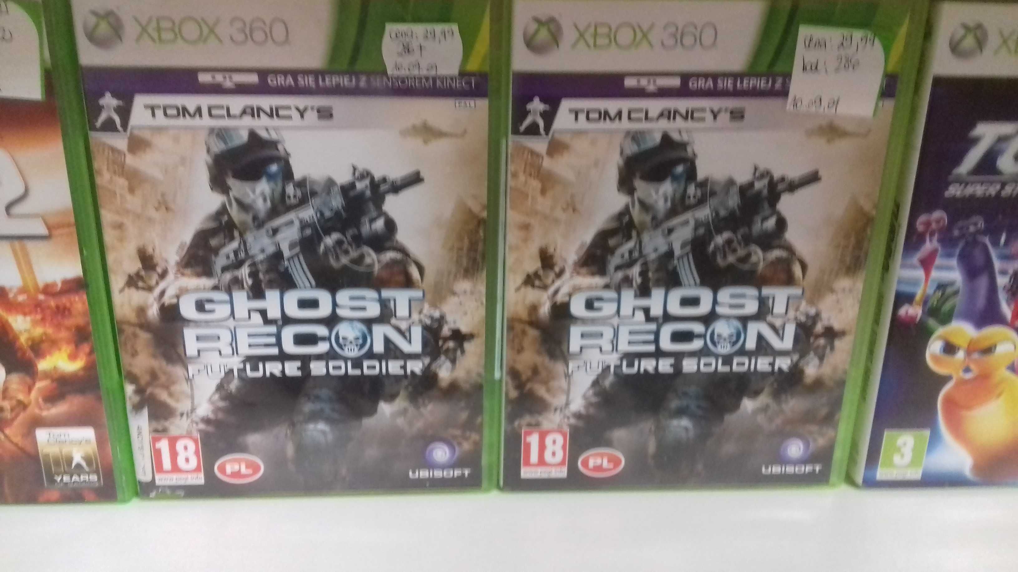 Tom clancy's Ghost Recon Future Soldier xbox 360, wyprzedaż