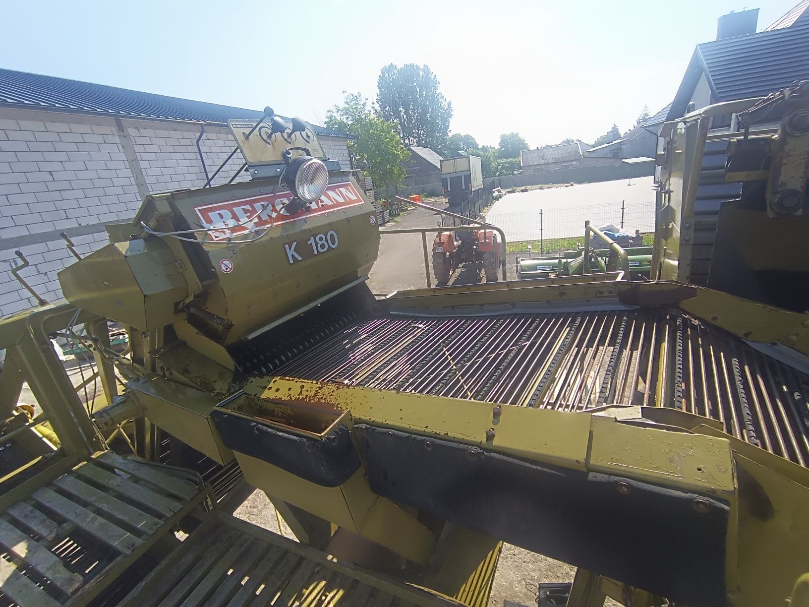 Kombajn do ziemniaka Bergmann K 180 jak Grimme