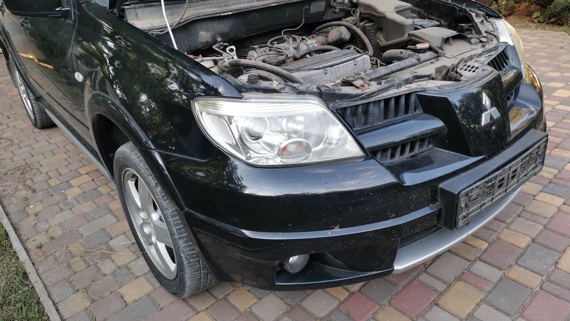 Запчасти mitsubishi outlander авторазборка овтлендр 4G63 механика 2.0