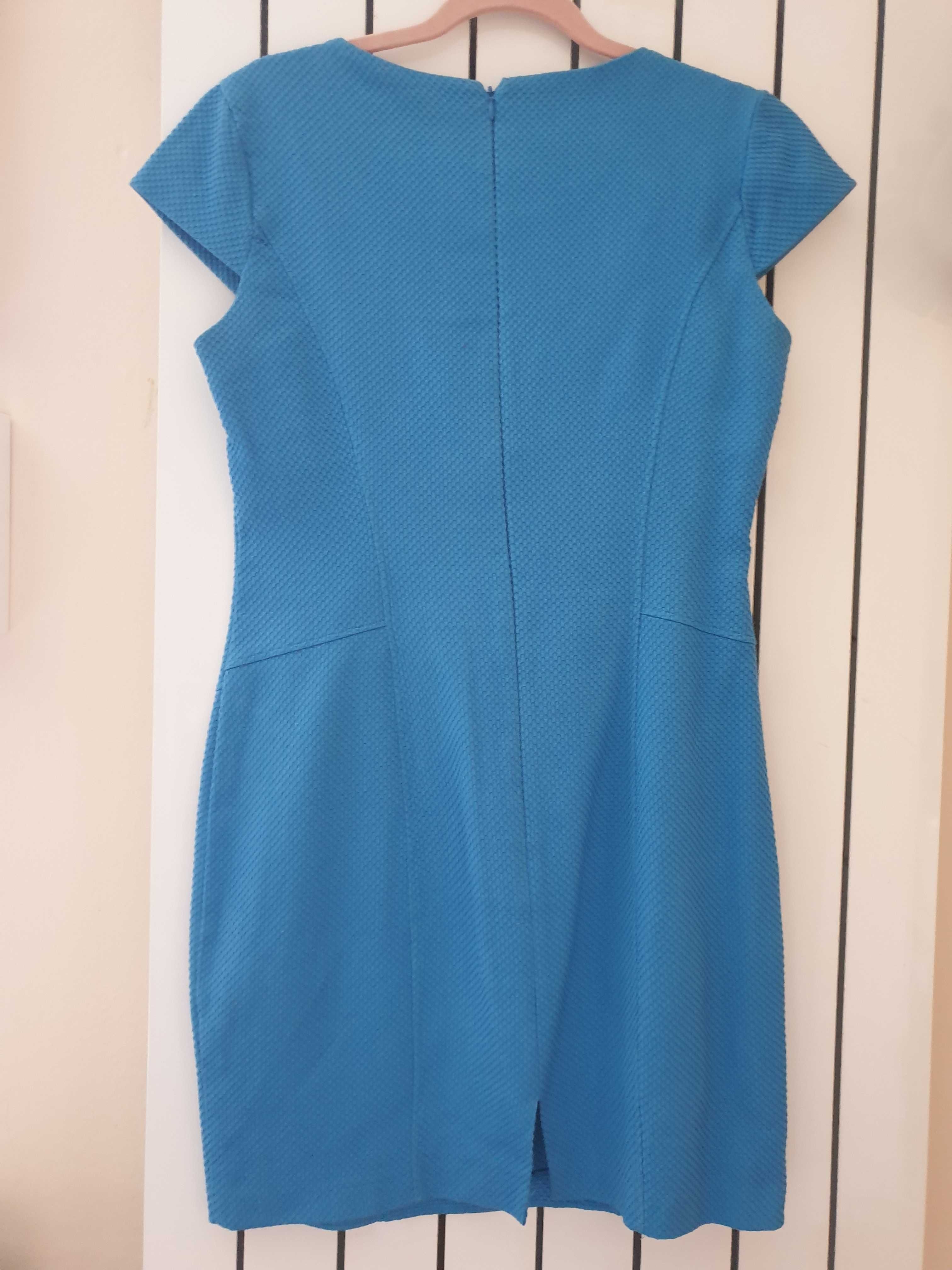 Błękitna sukienka mini Oasis r. 38/40