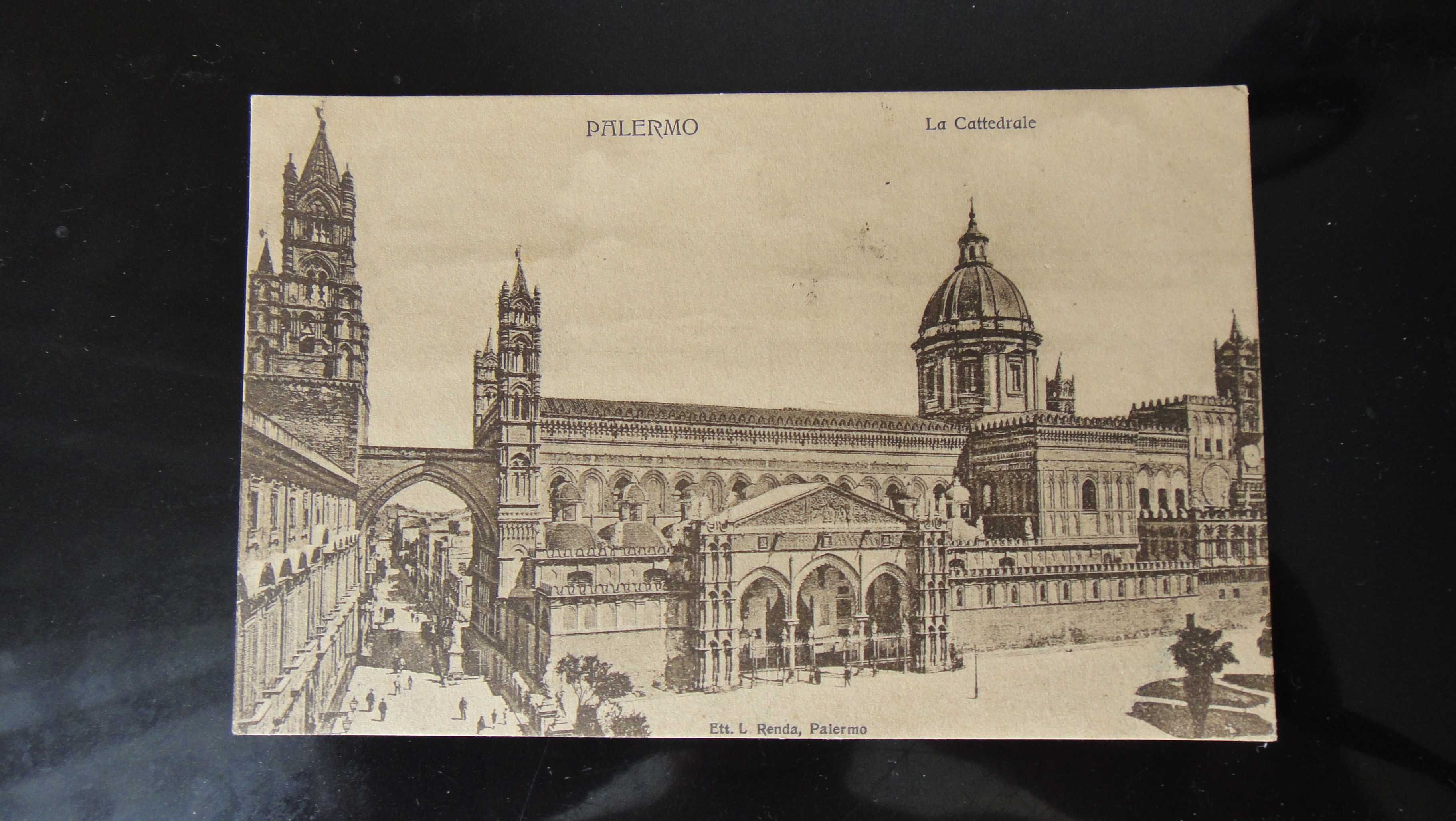 Продам почтовые открытки Палермо Италия до 1917года