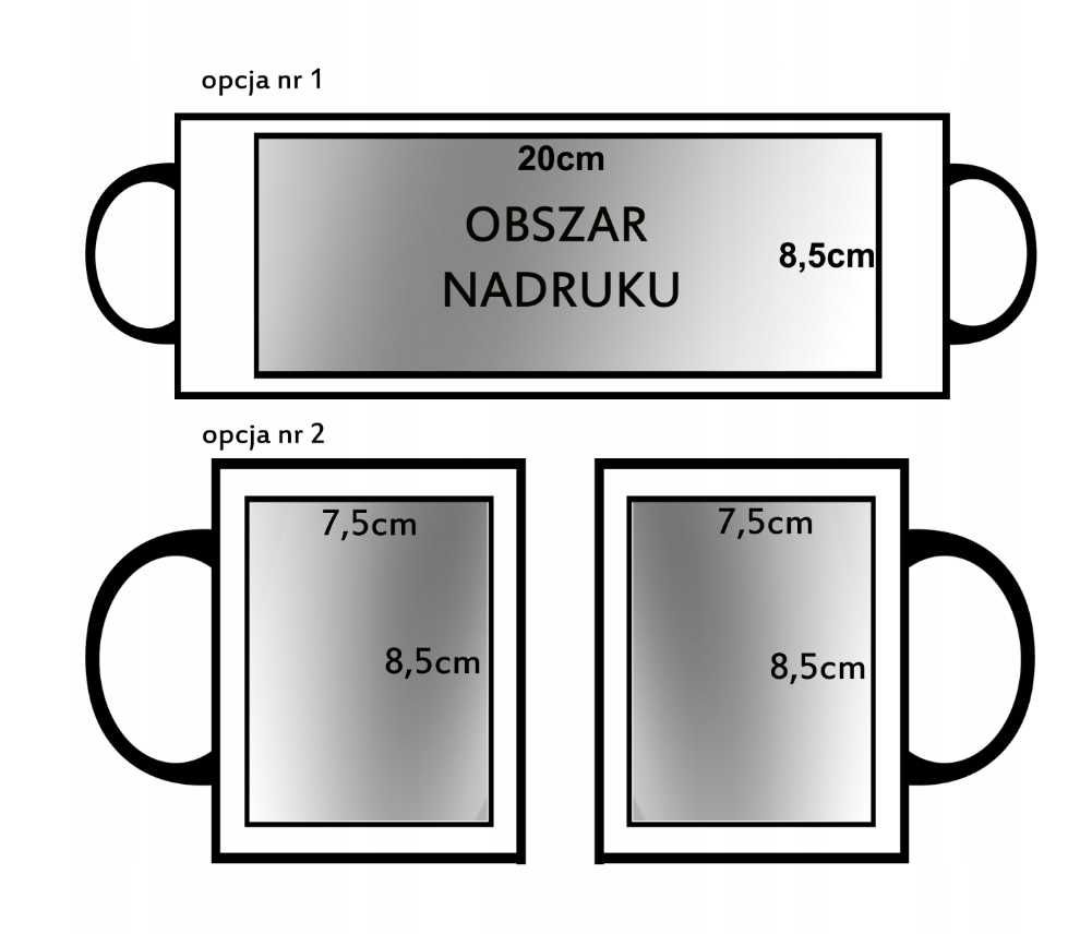 Kubek z nadrukiem ze zdjęciem kubki z nadrukiem ceramika 330 ml