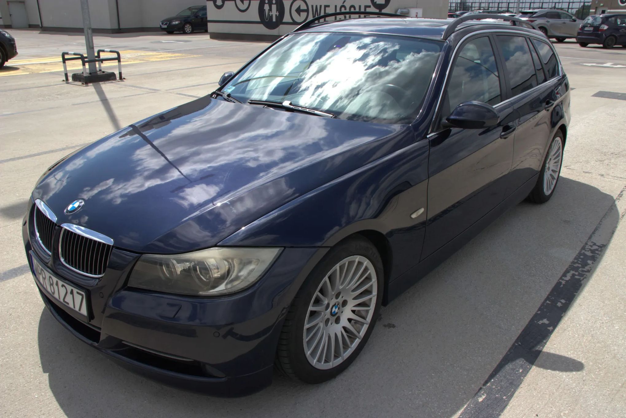BMW Seria 3 BMW 330XD Touring E91 2007r xdrive bezwypadkowe